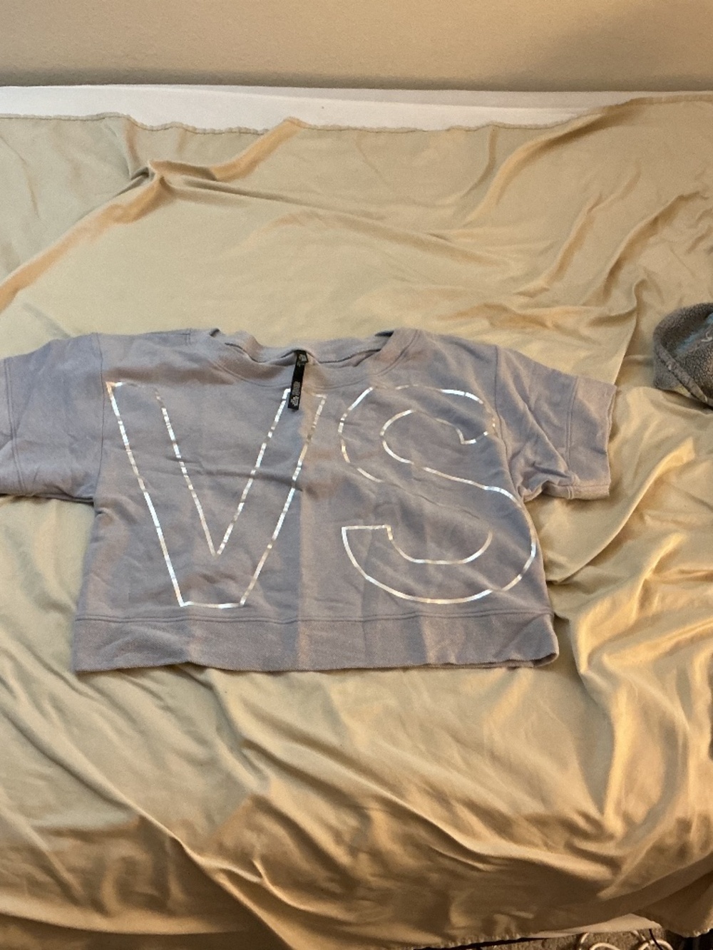 Victoria’s Secret boxy short sleeve sweatshirt